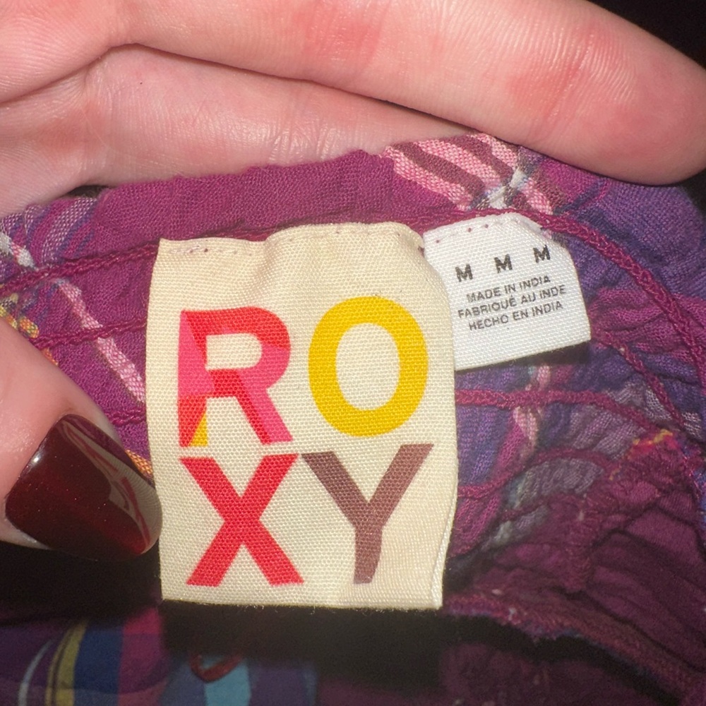 Roxy Multicolor Plaid Dress - image 3